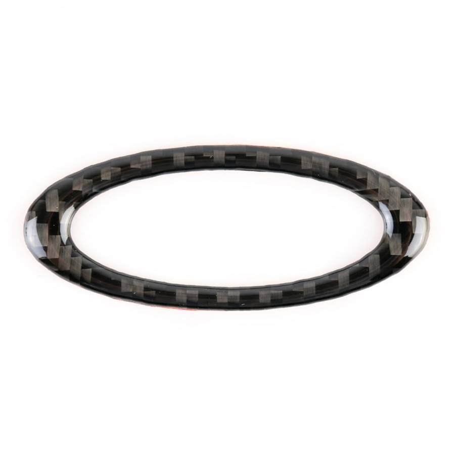 Car Carbon Fiber Steering Wheel Frame Decorative Sticker for Ford New Mondeo 2013-2019