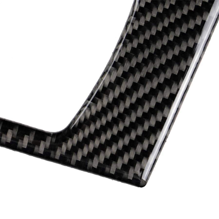 Car Carbon Fiber Central Control CD Panel Three Color Decorative Sticker for BMW Z4 2009-2015