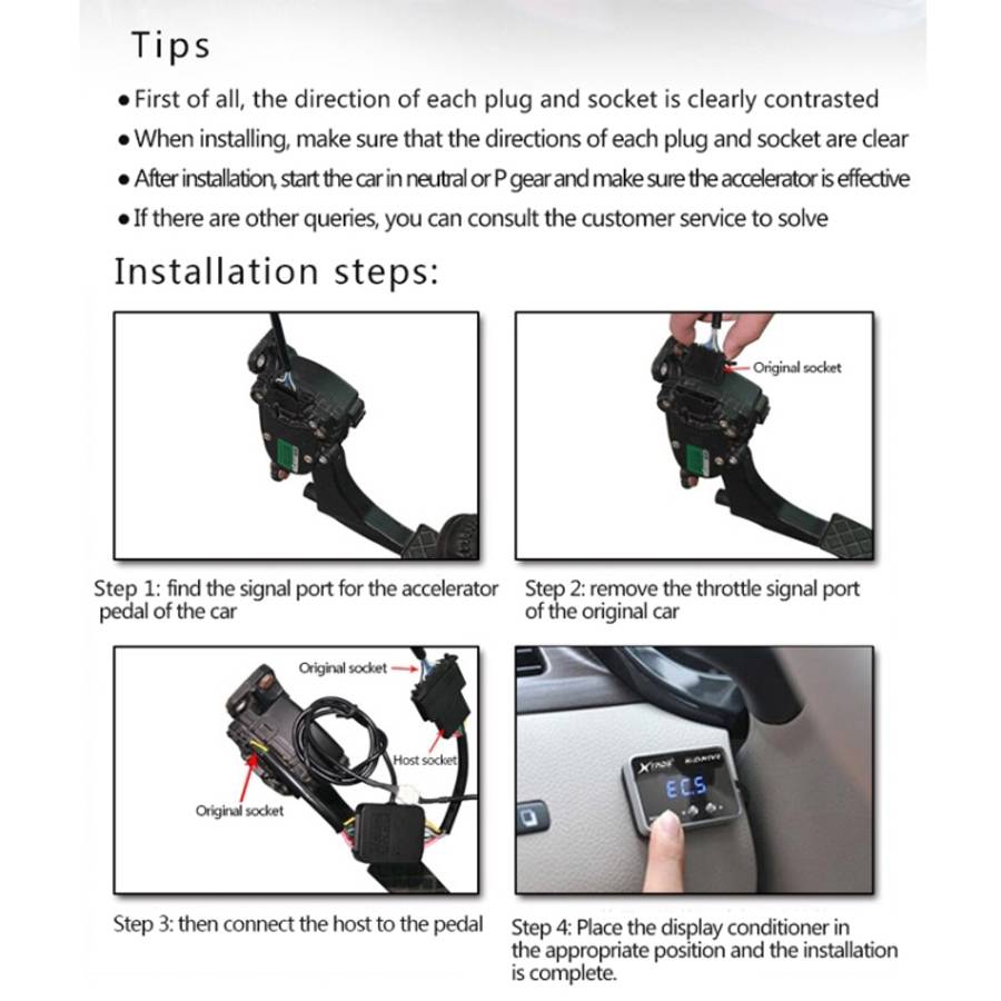 For Hyundai Santa FE 2010-2012 TROS TS-6Drive Potent Booster Electronic Throttle Controller