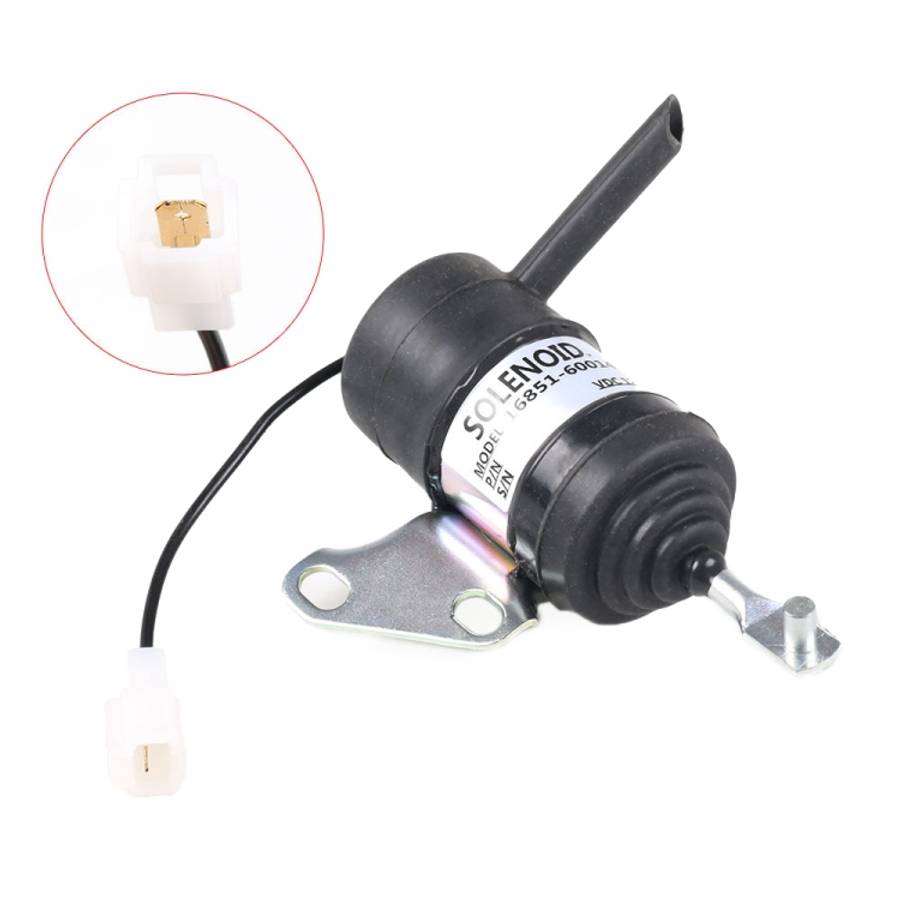 Engine Flameout Solenoid Valve 16851-60014 for Kubota