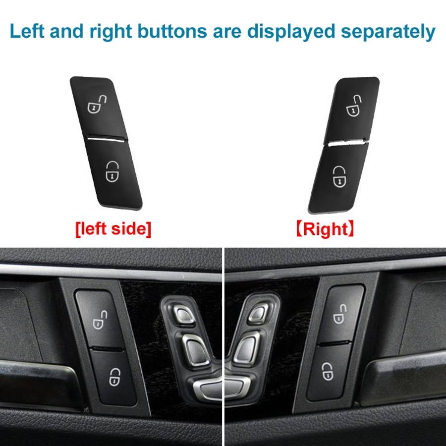 Car Left Side Door Lock Switch Buttons 2049058402 for Mercedes-Benz W204, Left Driving, For Merce...
