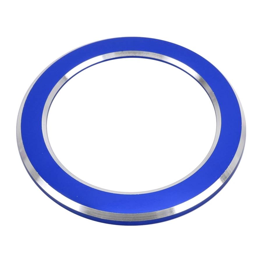 For Renault Metal Ignition Key Ring, Inside Diameter: 4.8cm, For Renault (Blue), For Renault (Red)