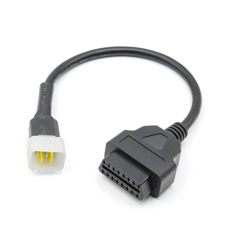 DELPHI Motorcycle OBD Female to 6PIN Connector Cable