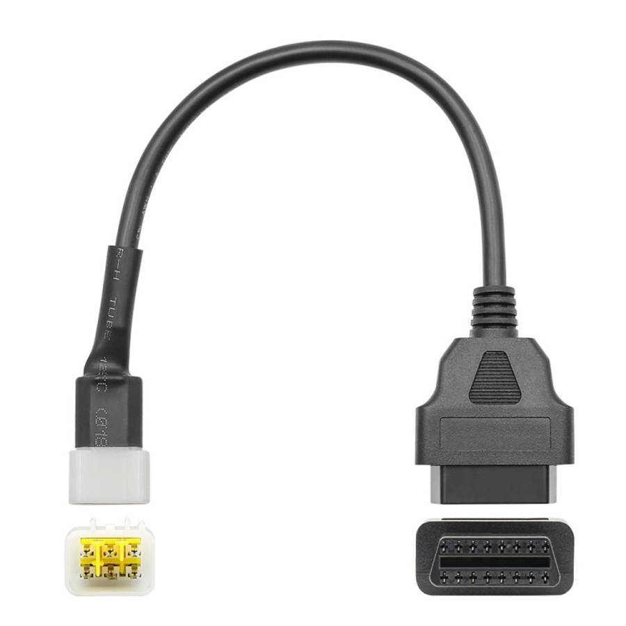 DELPHI Motorcycle OBD Female to 6PIN Connector Cable