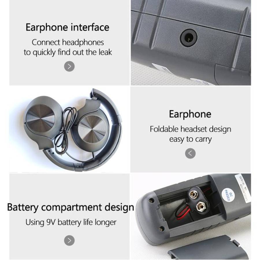 DUOYI DY26A Car Ultrasonic Leak Location Determine Meter