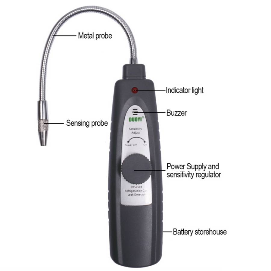 DUOYI DY5750B Car Air Conditioner Leak Detector