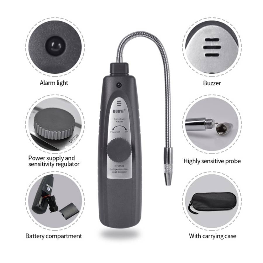 DUOYI DY5750B Car Air Conditioner Leak Detector