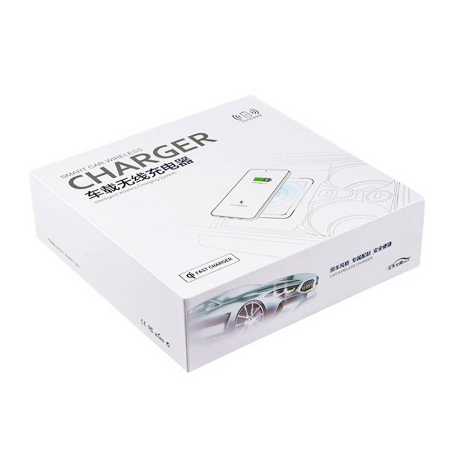 HFC-1050 Car Qi Standard Wireless Charger 10W Quick Charging for Audi A4L 2017-2022, Left Driving