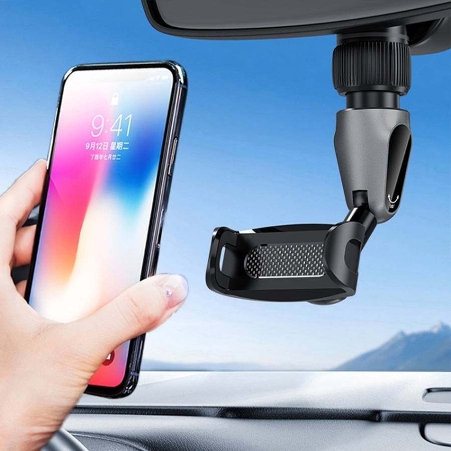 Car Small Clip 360 Degree Rotating Mobile Phone Holder