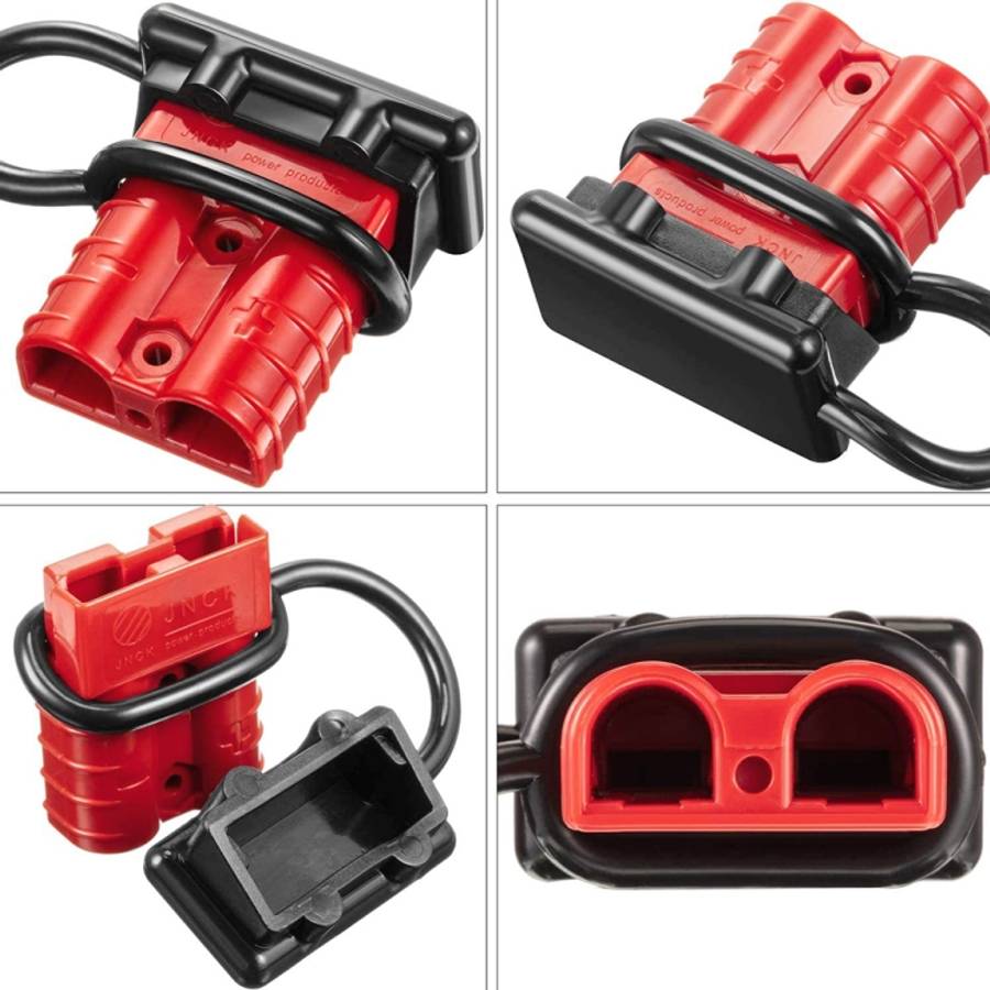CP-0242-02 50A 600V Towing Winch Quick Connect Systems Wire Harness Plug with Dust Cover