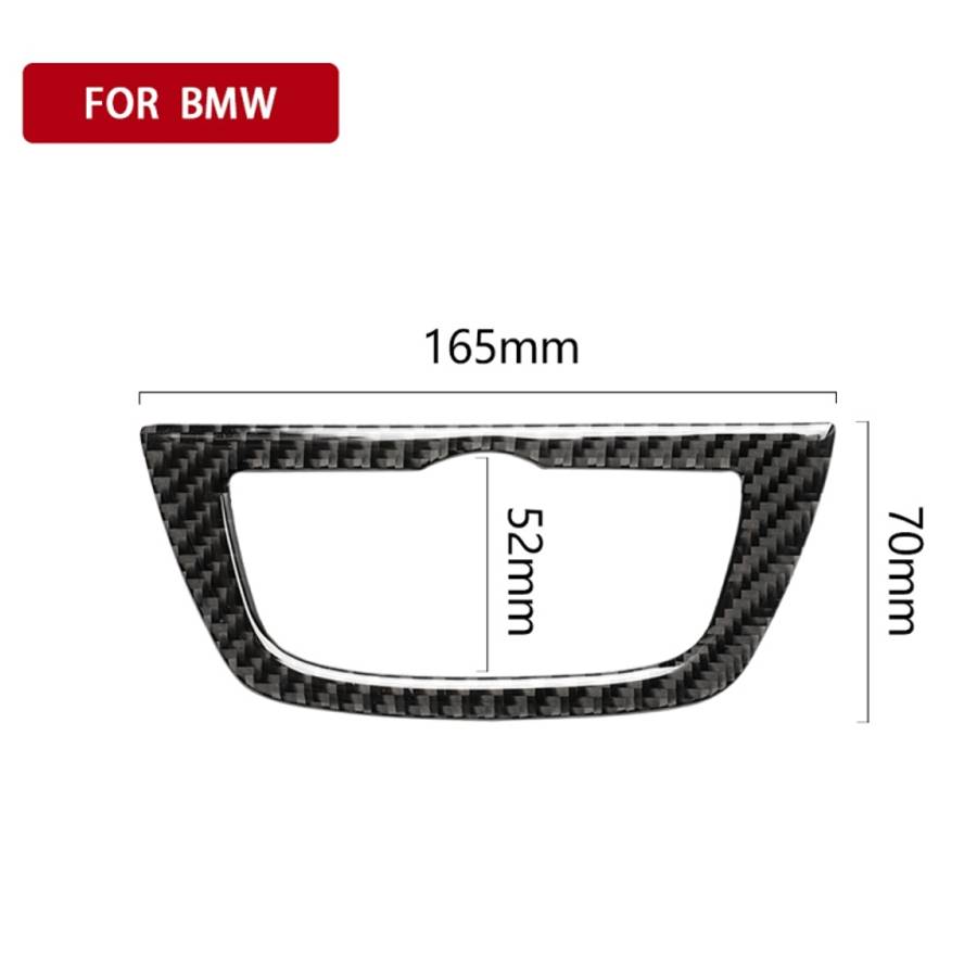 Car Carbon Fiber Headlight Switch Solid Color Decorative Sticker for BMW G01 X3 2018-2020 / G02 X...