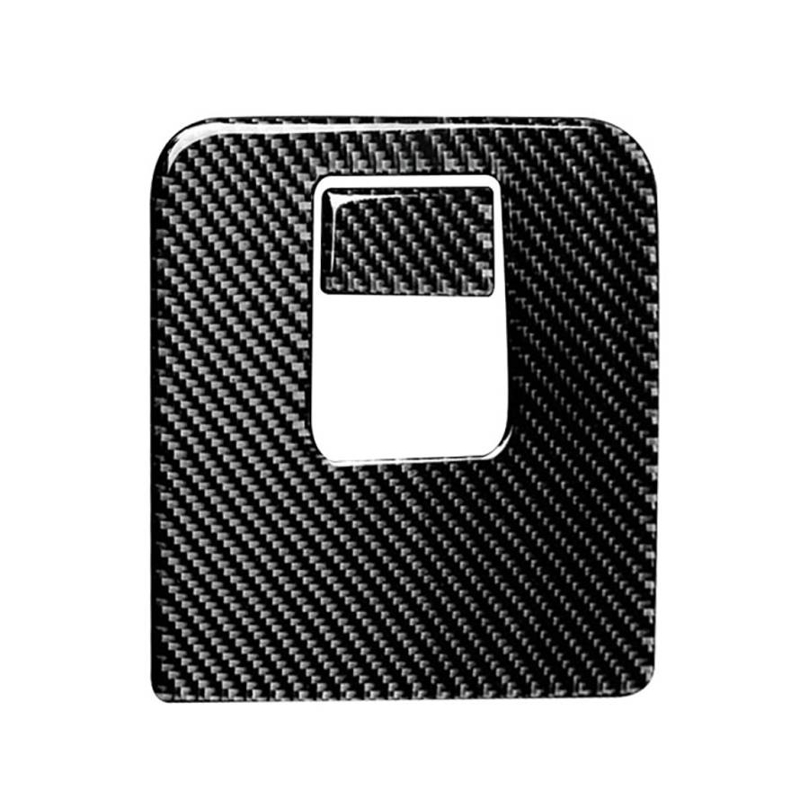 Car Carbon Fiber Storage Box Panel Solid Color Decorative Sticker for BMW G01 X3 2018-2020 / G02 ...