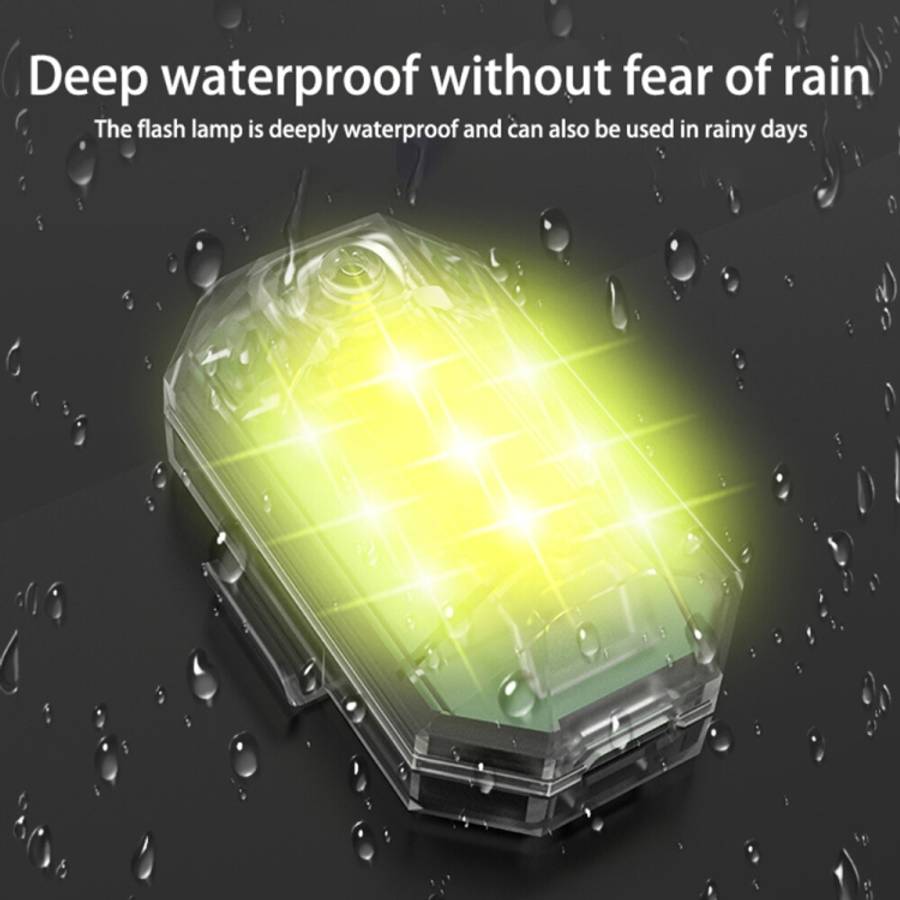 Motorcycle Super Waterproof Multi-Mode Strobe Light with Wireless Remote Control