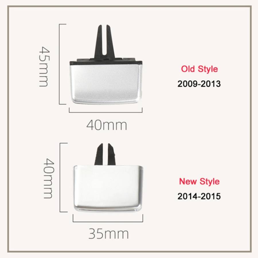 For Mercedes-Benz W212 2009-2013 Car Air Conditioning Exhaust Switch Paddle Air Conditioning Leaf...