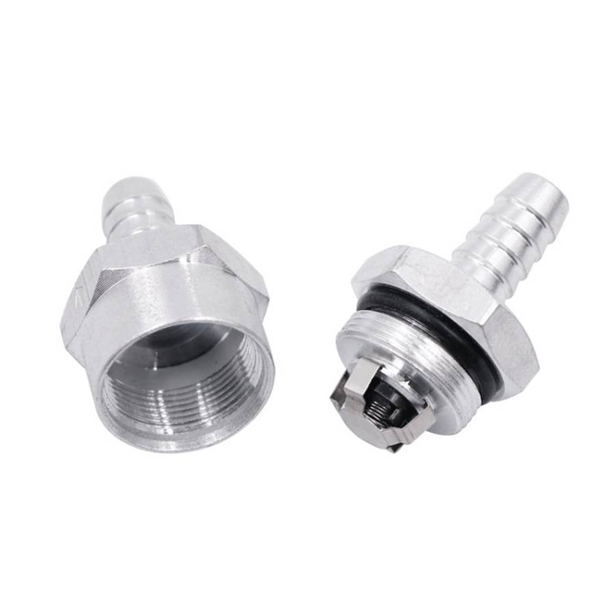 Car 12mm Aluminium Alloy Fuel Petrol One Way Non Return Check Valve