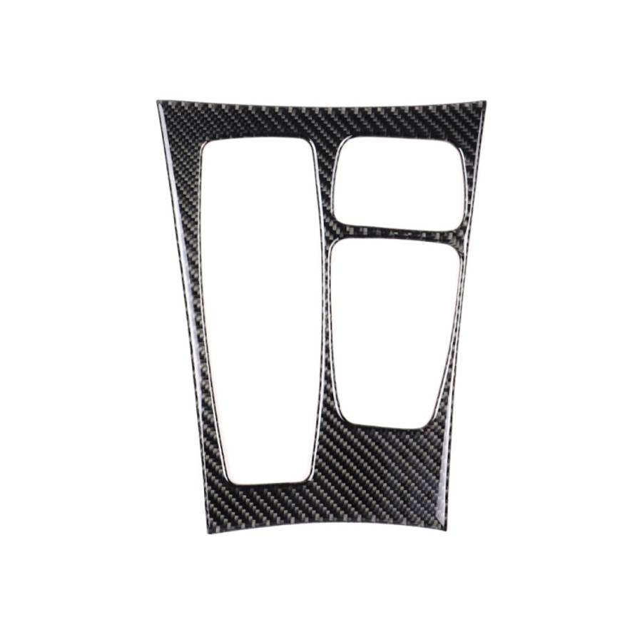 Car Carbon Fiber Solid Color Gear Panel Decorative Sticker for BMW X5 2008-2013 / X6 2009-2014, L...