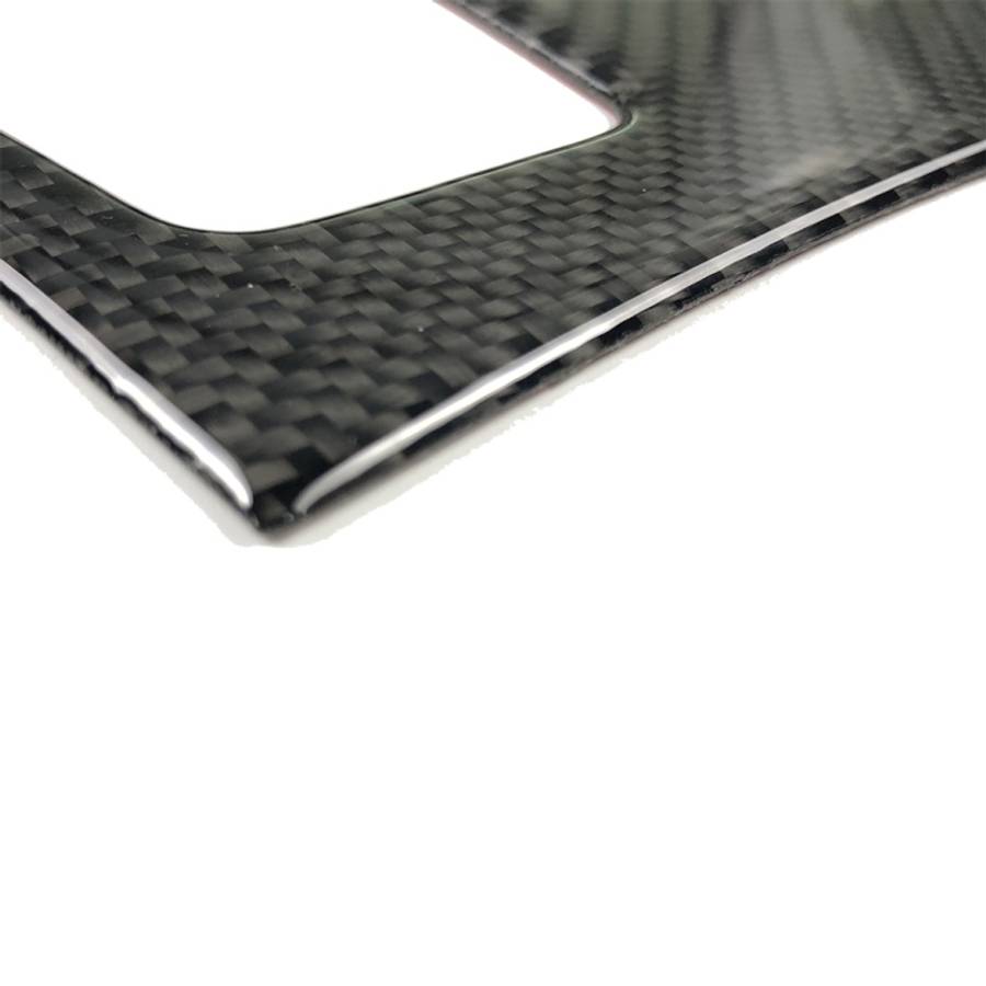 Car Carbon Fiber Solid Color Gear Panel Decorative Sticker for BMW X5 2008-2013 / X6 2009-2014, L...