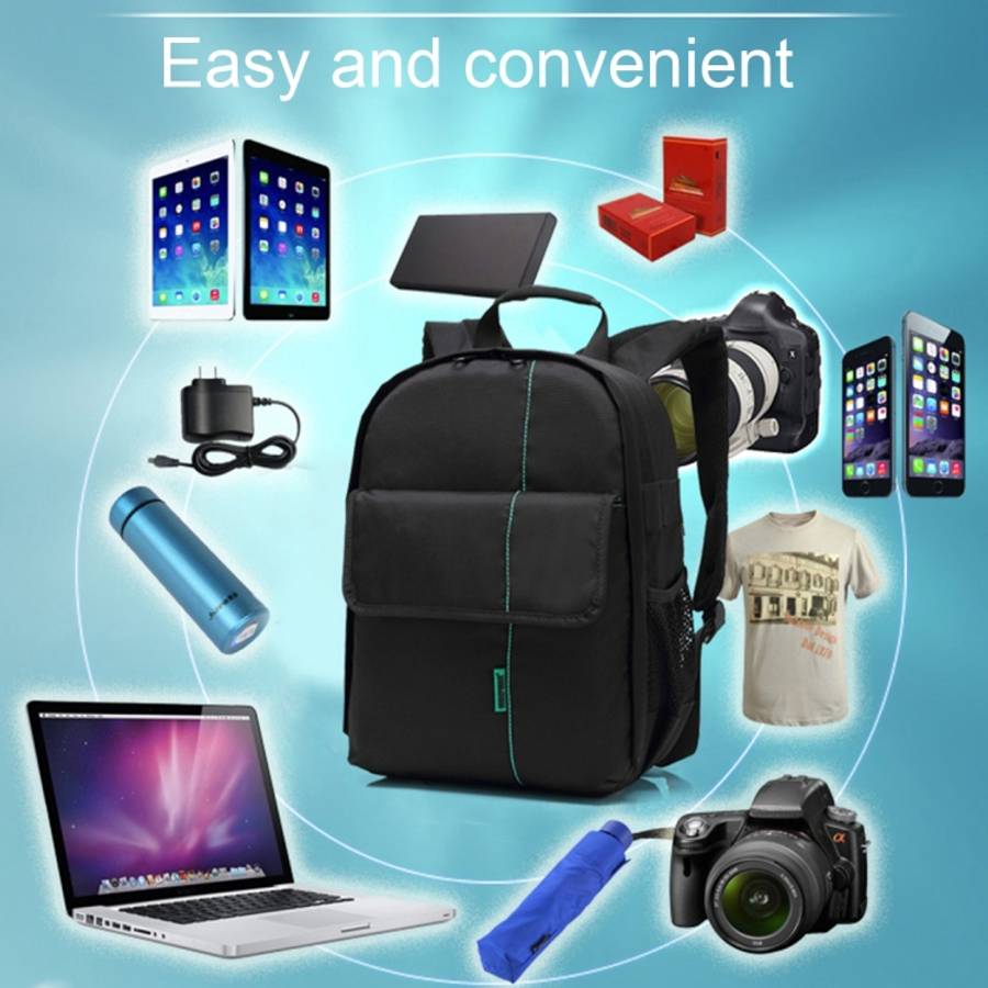 INDEPMAN DL-B013 Portable Waterproof Scratch-proof Outdoor Sports Backpack Camera Bag Phone Table...
