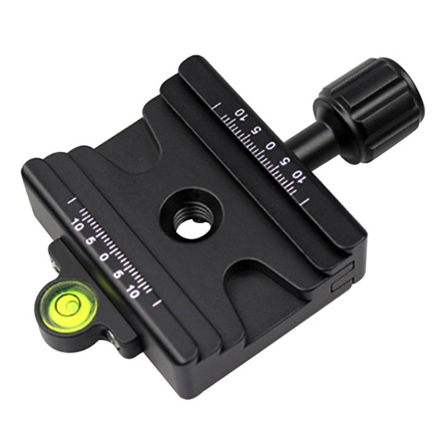 FCD-1 Dual-use Knob Quick Release Clamp Adapter Plate Mount for 39mm Arca / 32mm SLIDEFIX Quick R...