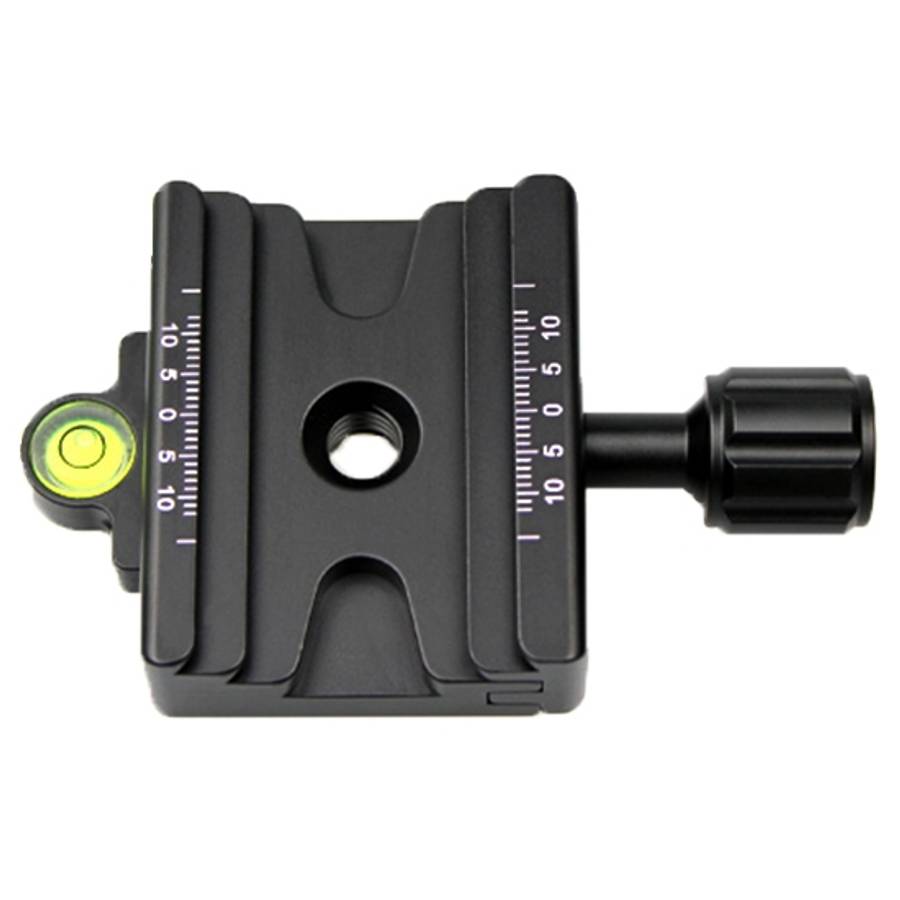 FCD-1 Dual-use Knob Quick Release Clamp Adapter Plate Mount for 39mm Arca / 32mm SLIDEFIX Quick R...