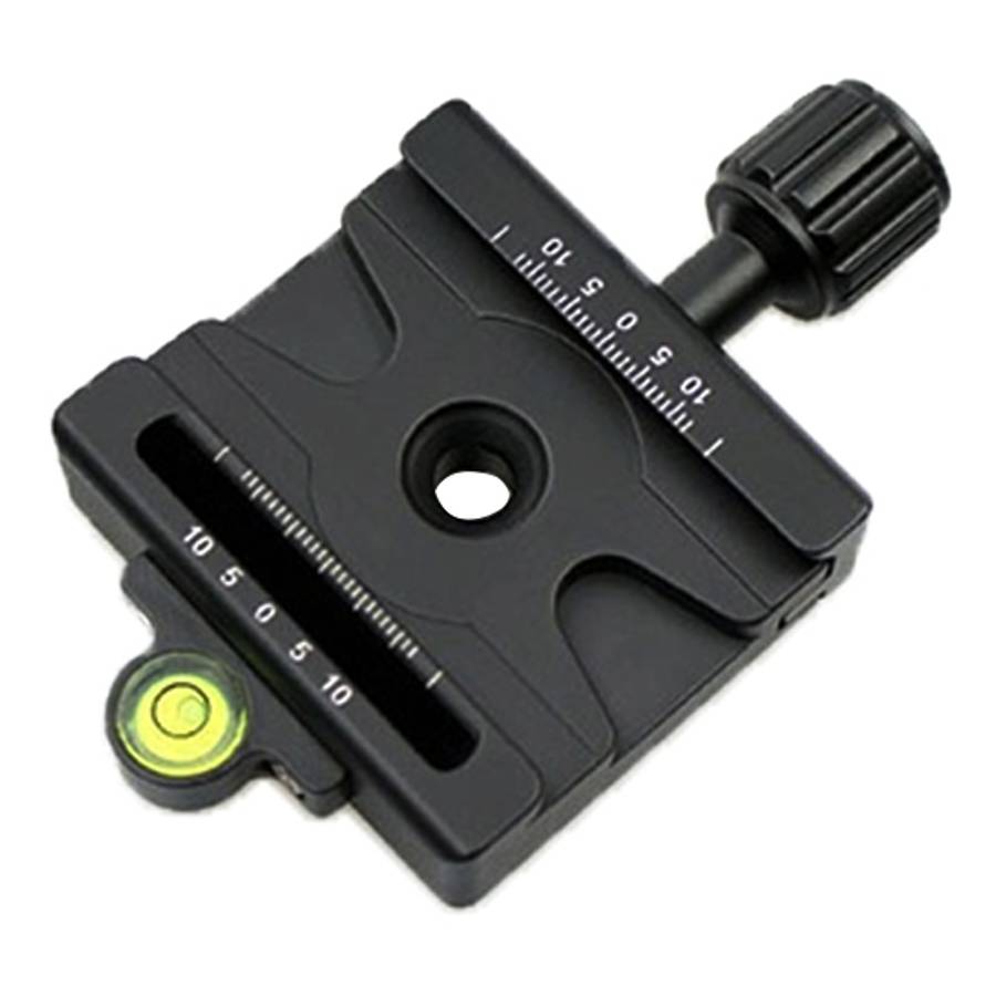 FMA-60 Dual-use Knob Quick Release Clamp Adapter Plate Mount for Arca Swiss / RRS / SUNWAYFOTO Qu...