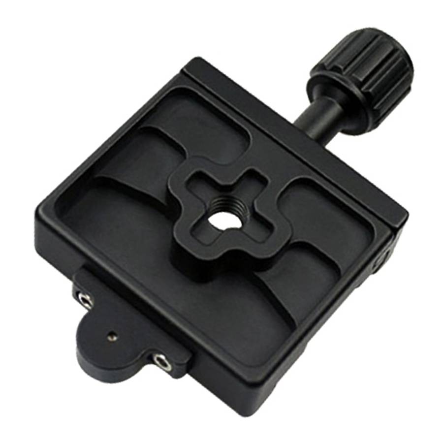 FMA-60 Dual-use Knob Quick Release Clamp Adapter Plate Mount for Arca Swiss / RRS / SUNWAYFOTO Qu...