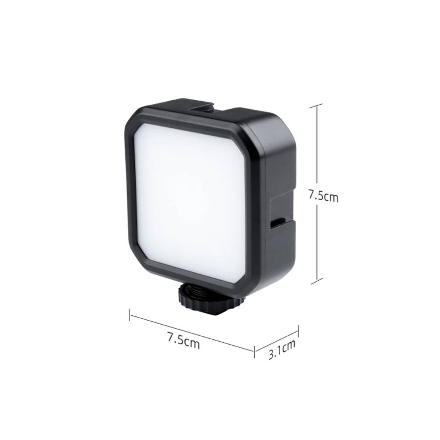 MJ58 Pocket Beauty Fill Light Handheld Camera Photography Streamer LED Light with Remote Control,...
