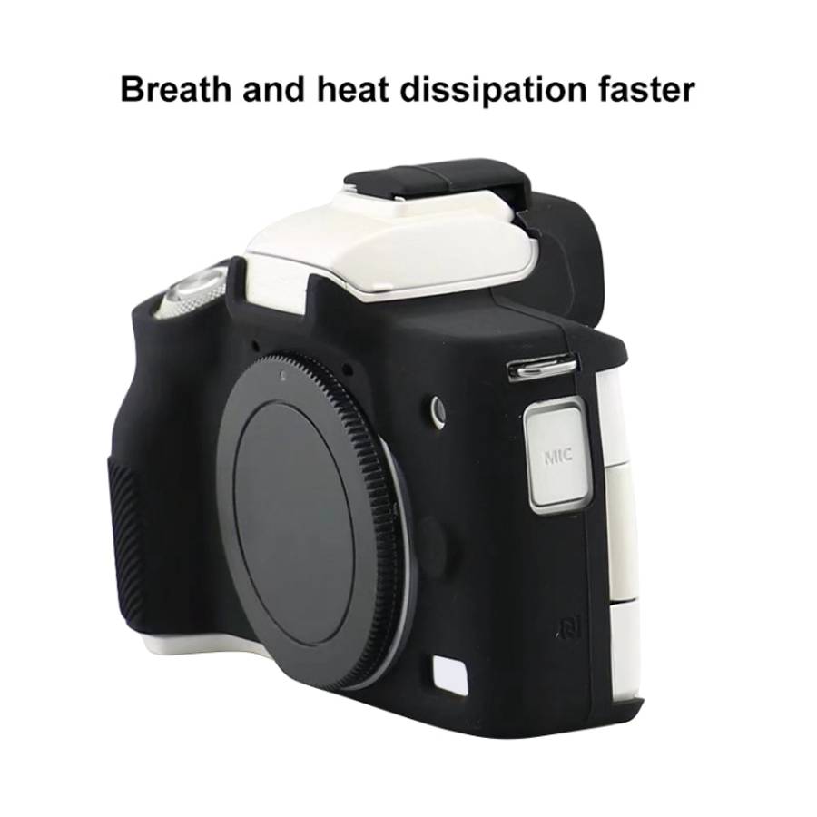 For Canon EOS M50 Mark II / M50 II Soft Silicone Protective Case, For Canon EOS M50 Mark II, For ...