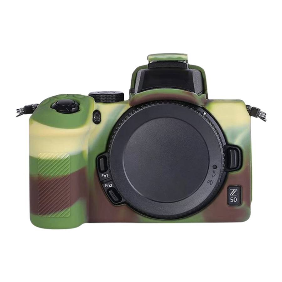 Soft Silicone Protective Case for Nikon Z50, For Nikon Z50
