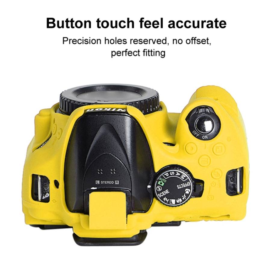 Soft Silicone Protective Case for Nikon D5200, For Nikon D5200