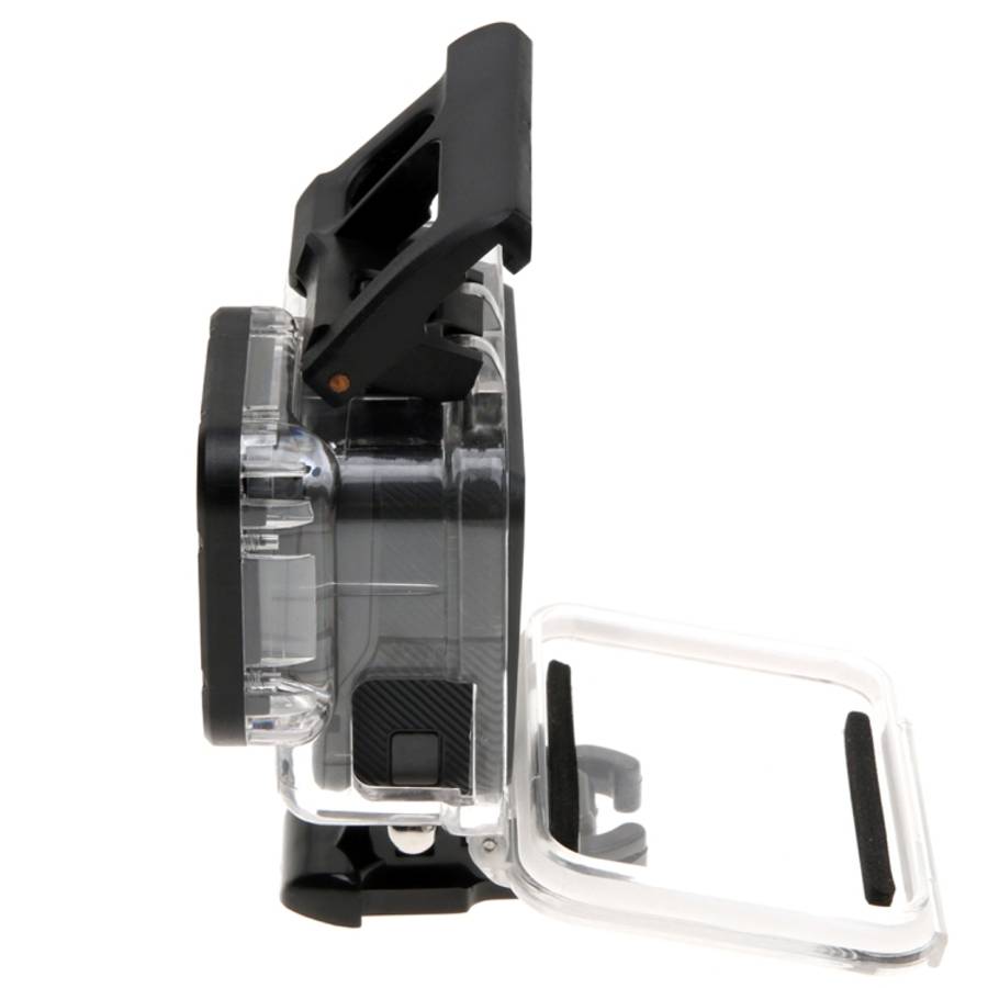 For GoPro HERO6 /5 Skeleton Housing Protective Case + Hollow Back Cover with Buckle Basic Mount &...
