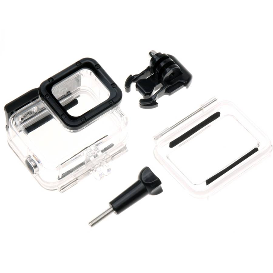 For GoPro HERO6 /5 Skeleton Housing Protective Case + Hollow Back Cover with Buckle Basic Mount &...
