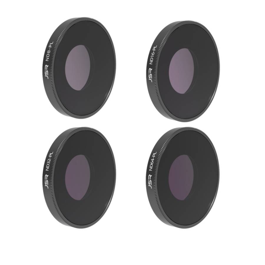 JSR 4 in 1 ND8PL / ND16PL / ND32PL / ND64 PL Lens Filter For DJI Osmo Action 3