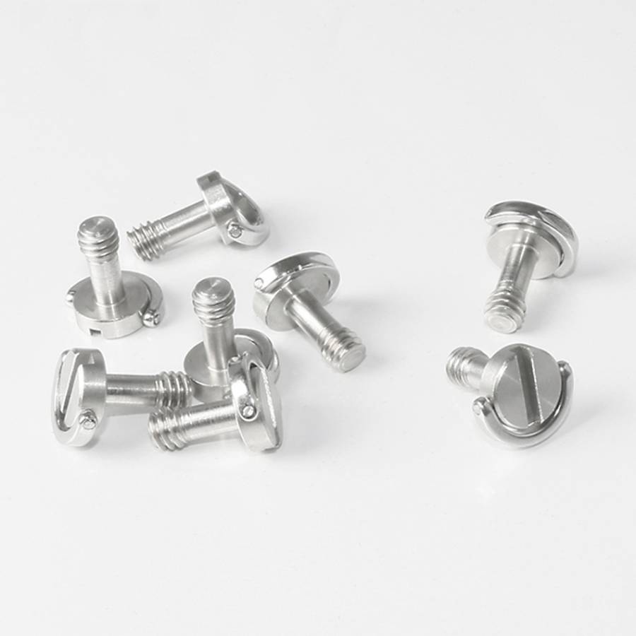 BEXIN LS095 2 PCS D Ring Screws Camera Plate Mount 1/4 inch Quick Release Screws