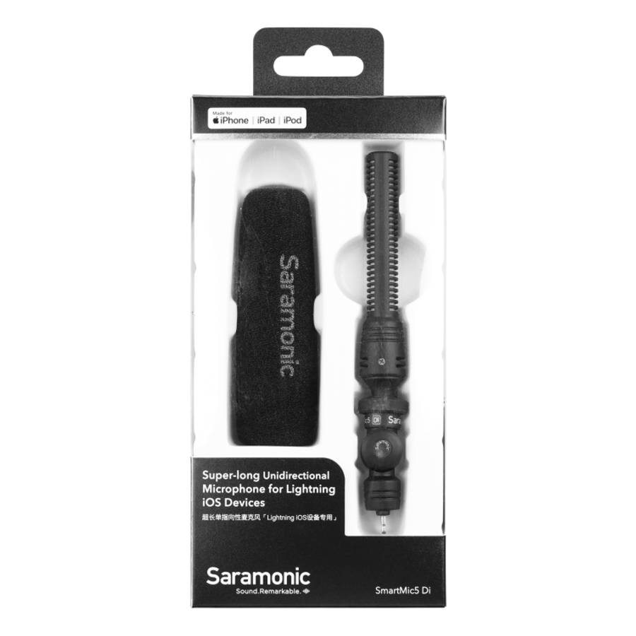 Saramonic SmartMic5 Di Super-long Unidirectional Microphone for 8 Pin Interface Devices