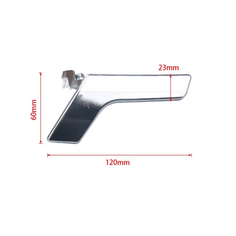 A5287-02 Car Bright Inside Right Side Door Handle 2047202663 for Mercedes-Benz