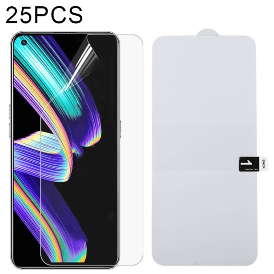 For OPPO Realme GT Neo / GT Neo Flash / GT Neo2T 25 PCS Full Screen Protector Explosion-proof Hyd...