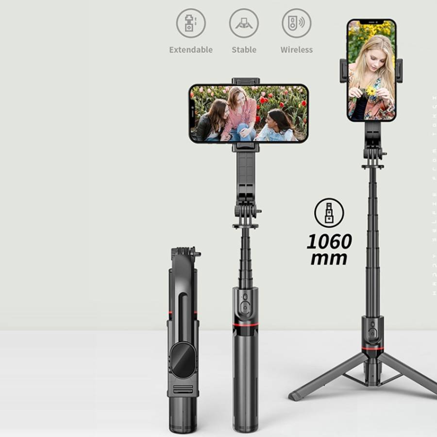 L12 Bluetooth Remote Control Tripod Selfie Stick Phone Holder