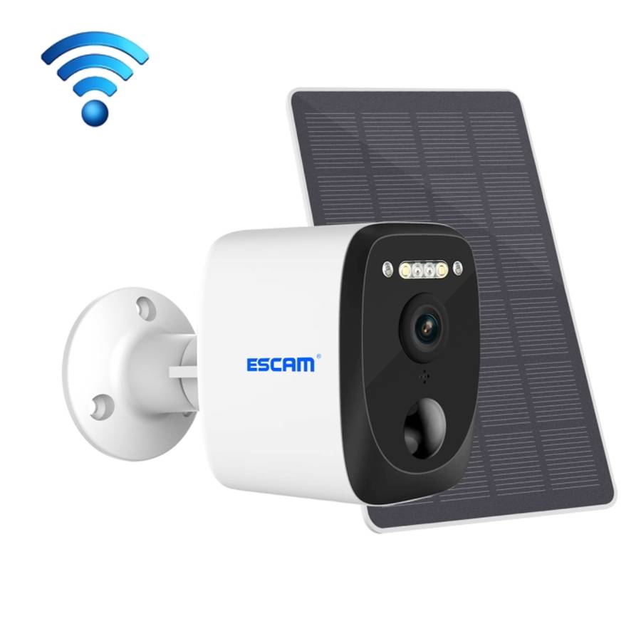 ESCAM QF370 3MP Cloud Storage PT WIFI Solar Panel IP Camera with PIR Alarm Support Night Vision &...
