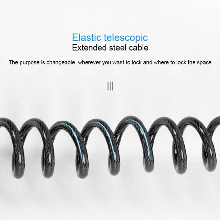 Portable Bicycle Lock Anti-theft Password Lock, 4 Digit