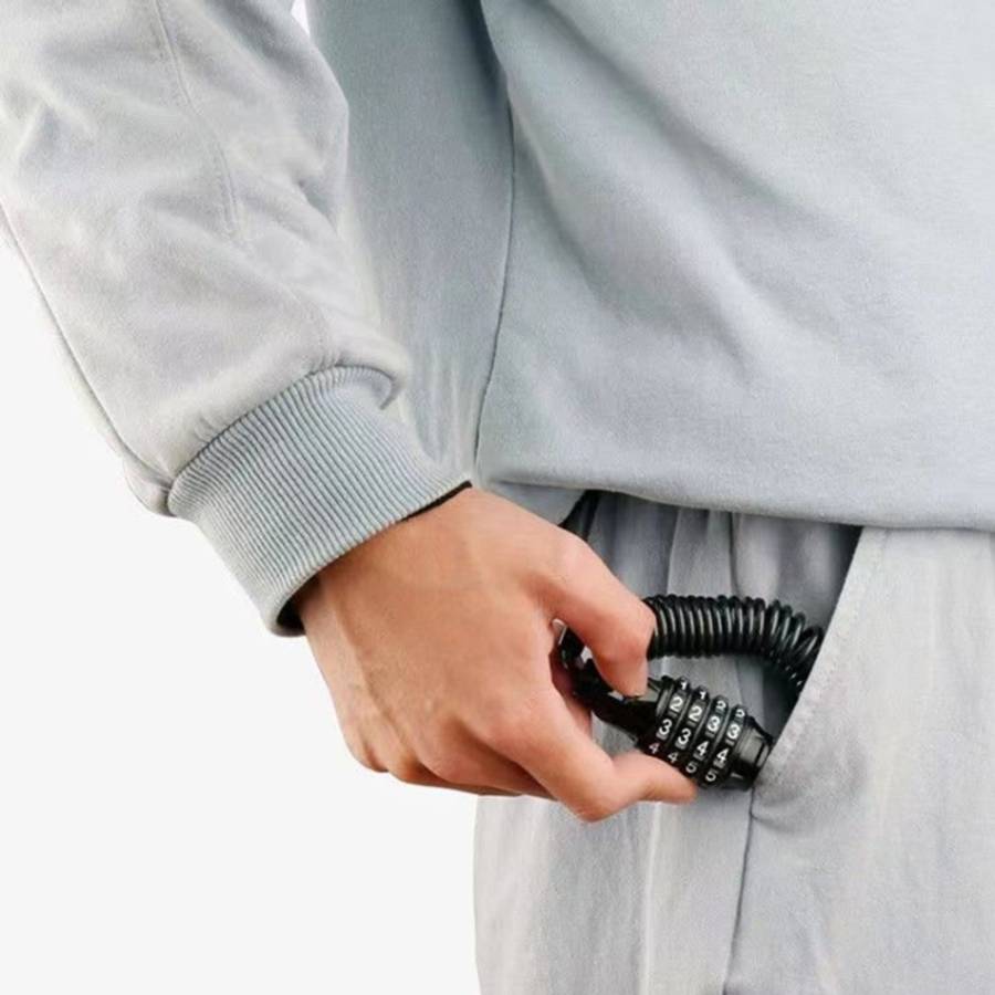 Portable Bicycle Lock Anti-theft Password Lock, 4 Digit