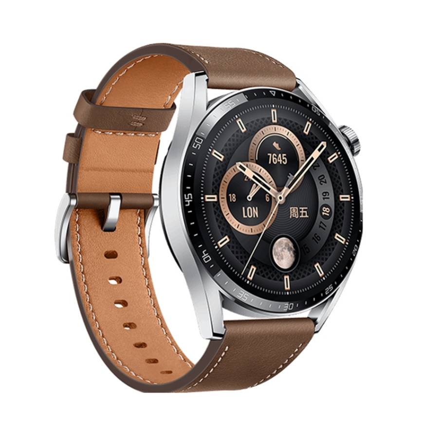 Universal Square Tail Leather Watch Band, 22mm