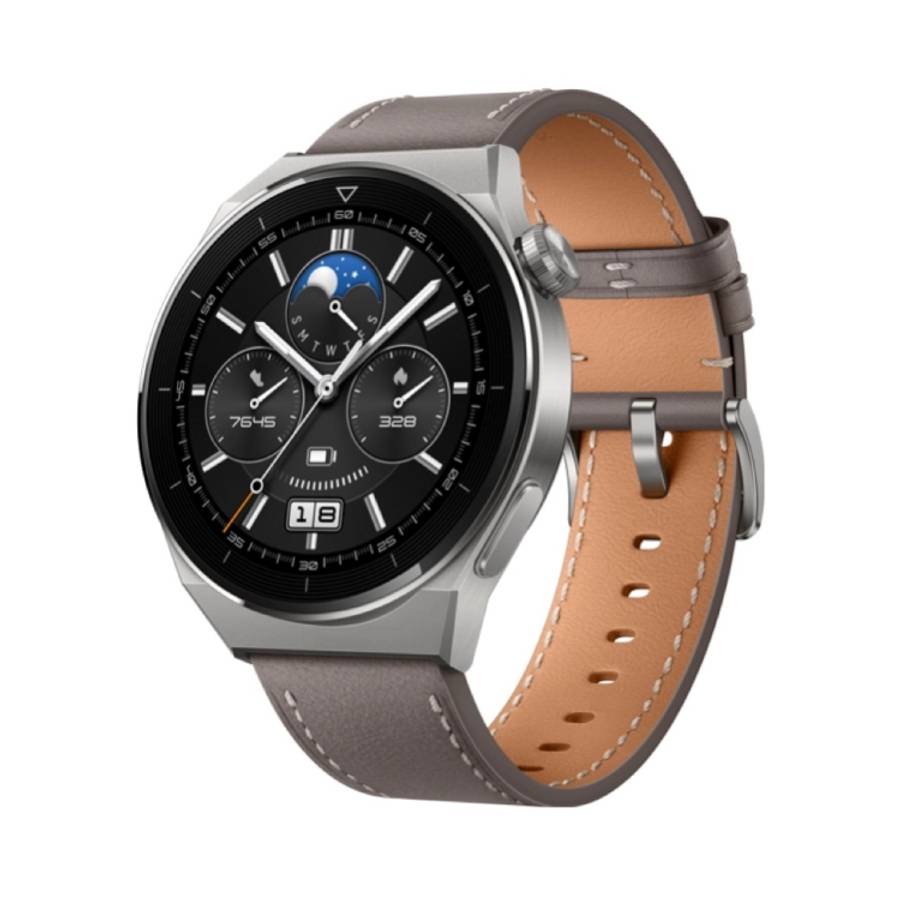 Universal Square Tail Leather Watch Band, 22mm
