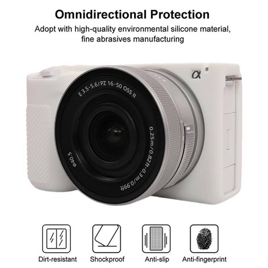 Glossy Soft Silicone Protective Case, For Sony ZV-E10 II / ZV-E10M2