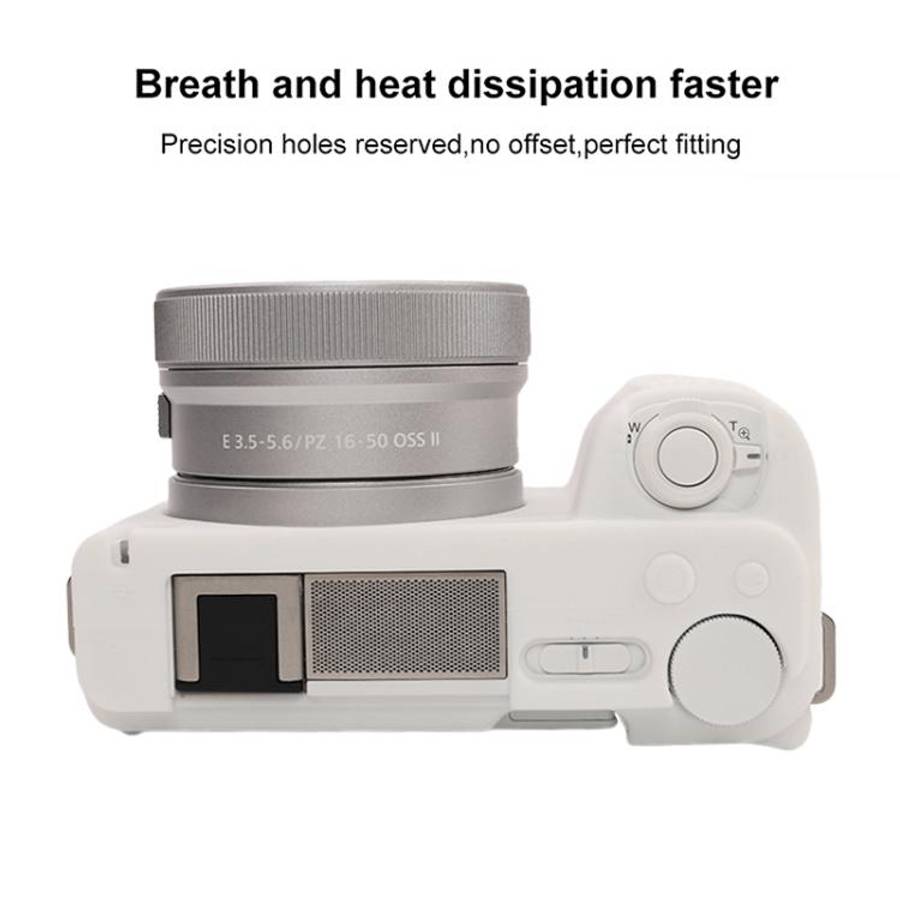 Glossy Soft Silicone Protective Case, For Sony ZV-E10 II / ZV-E10M2