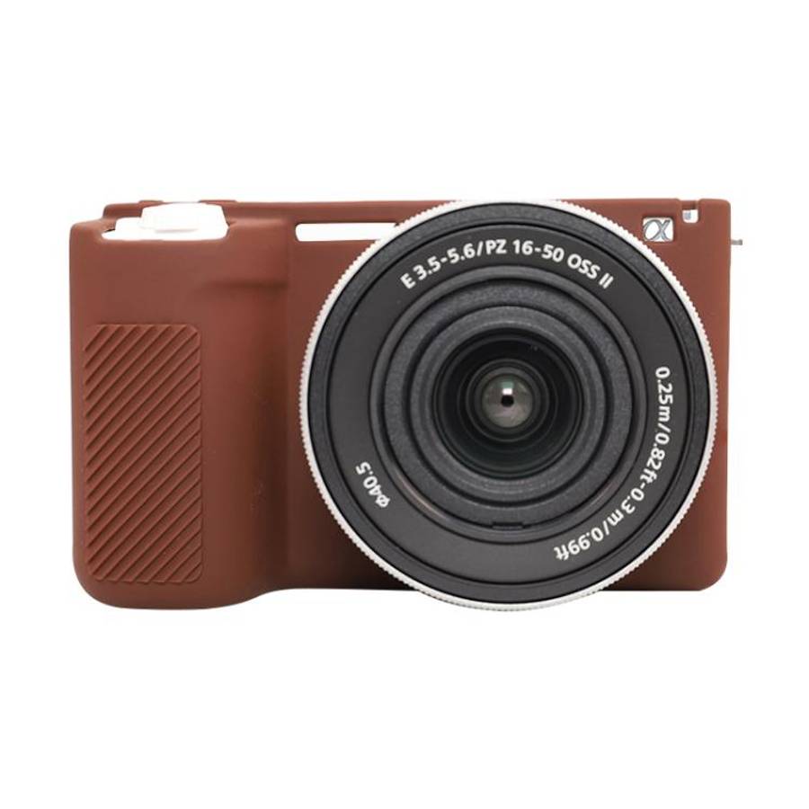 Glossy Soft Silicone Protective Case, For Sony ZV-E10 II / ZV-E10M2