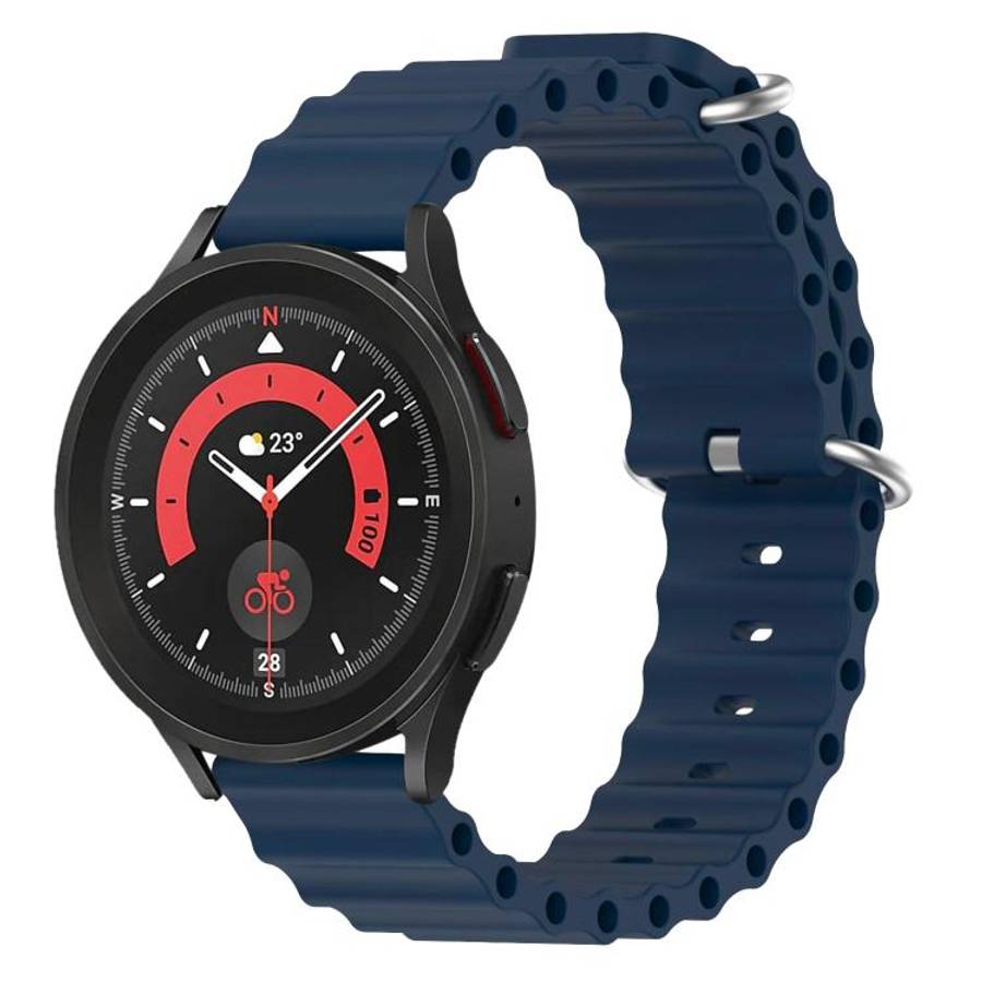 xDfind Ocean Style Silicone Solid Color Watch Band, 20mm, 22mm