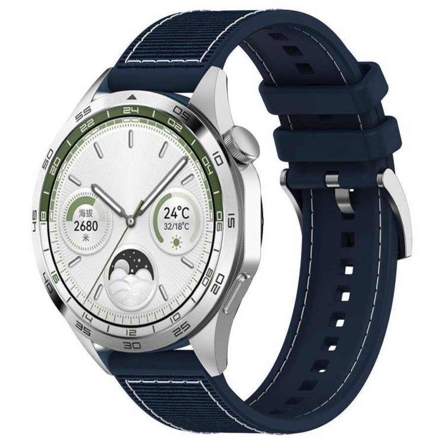 xDfind Hybrid Nylon Braid Silicone Watch Band, 20mm, 22mm