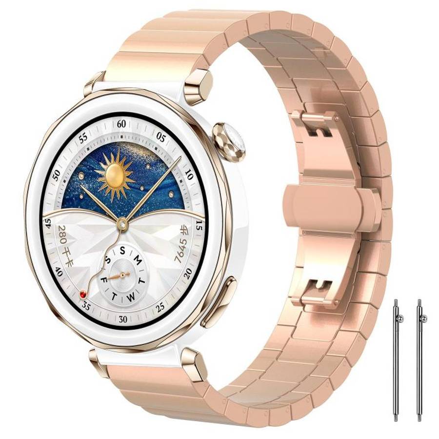 xDfind One-bead Bamboo Solid Stainless Steel Watch Band, 18mm, 20mm, 22mm, 14mm