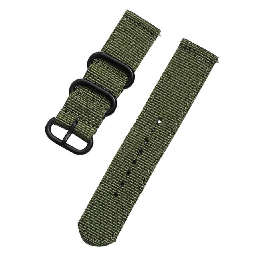 xDfind Ring Buckle Nylon Canvas Watch Band, 18mm, 22mm, 20mm, 24mm
